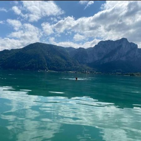 Die Feelgood-Wohnung Am Mondsee Exteriör bild